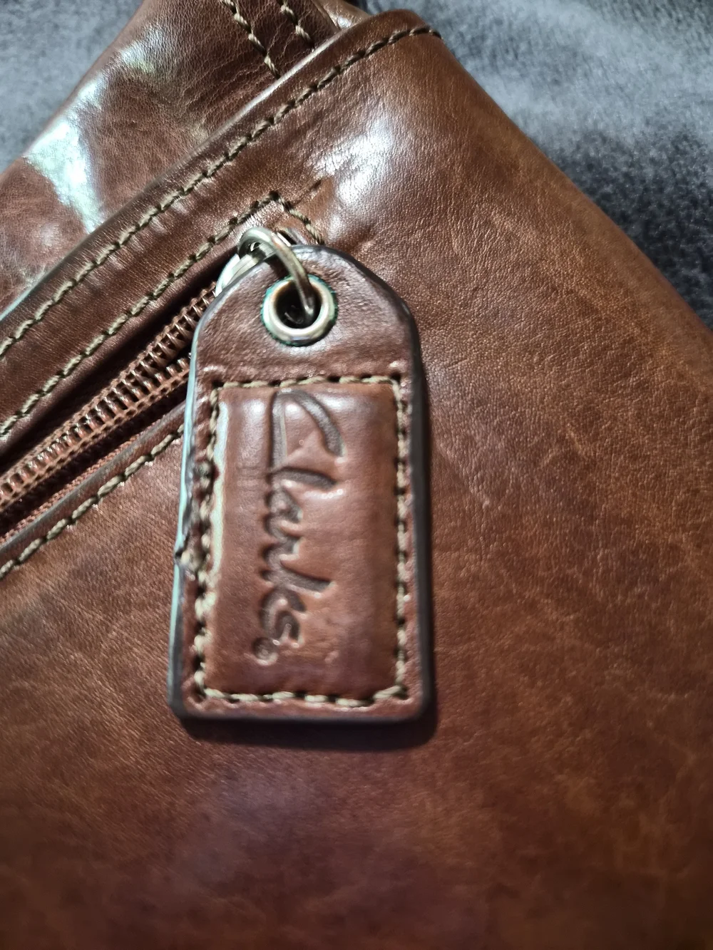 Vintage CLARKS Convertible Shoulder/ Clutch Bag